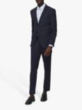 SELECTED HOMME Slim Fit Suit Trousers, Navy