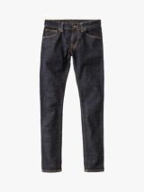 Nudie Jeans Slim Tight Terry Jeans, Rinse Twill