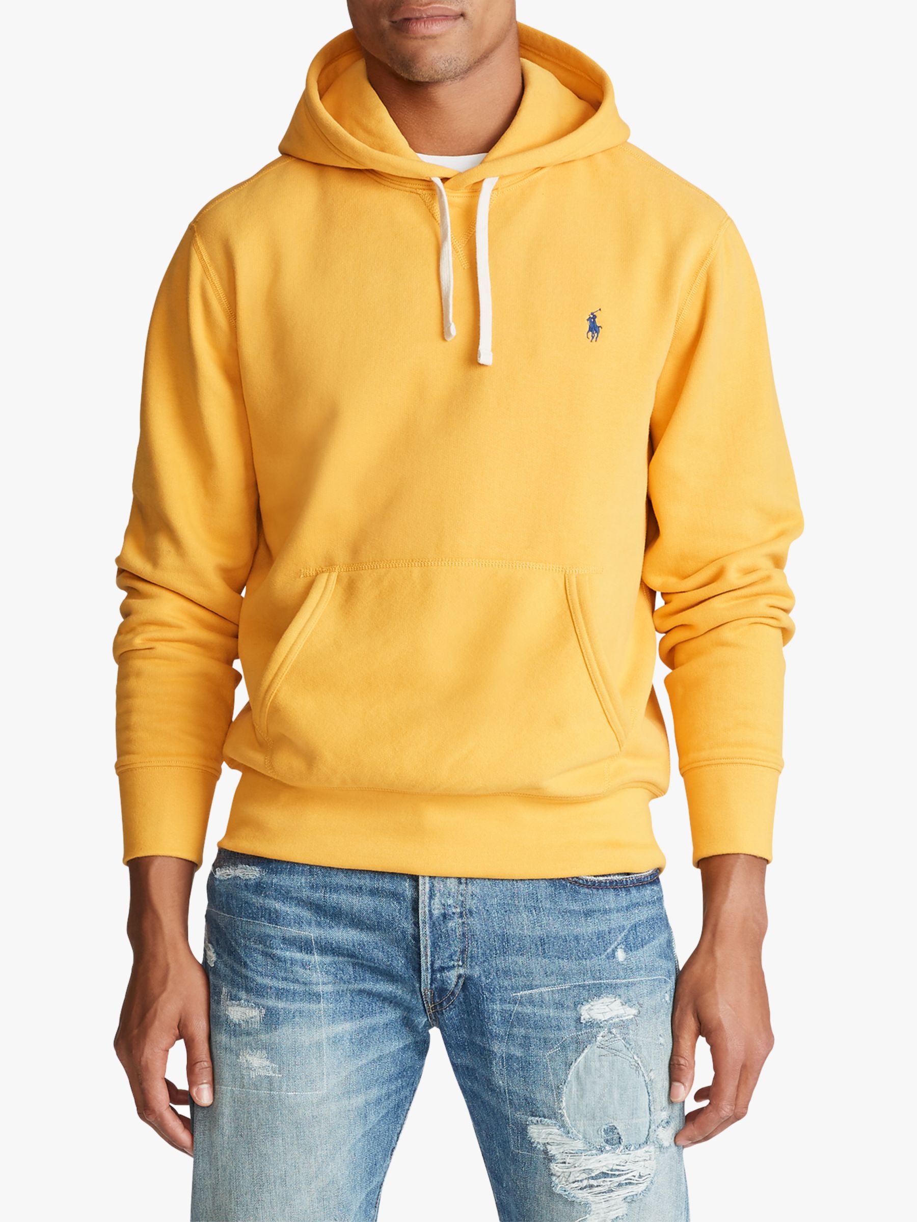 polo ralph lauren yellow hoodie