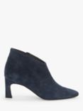 John Lewis Waverly Suede Shoe Boots, Navy