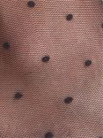 FALKE 15 Denier Dot Knee High Hold Ups, Black