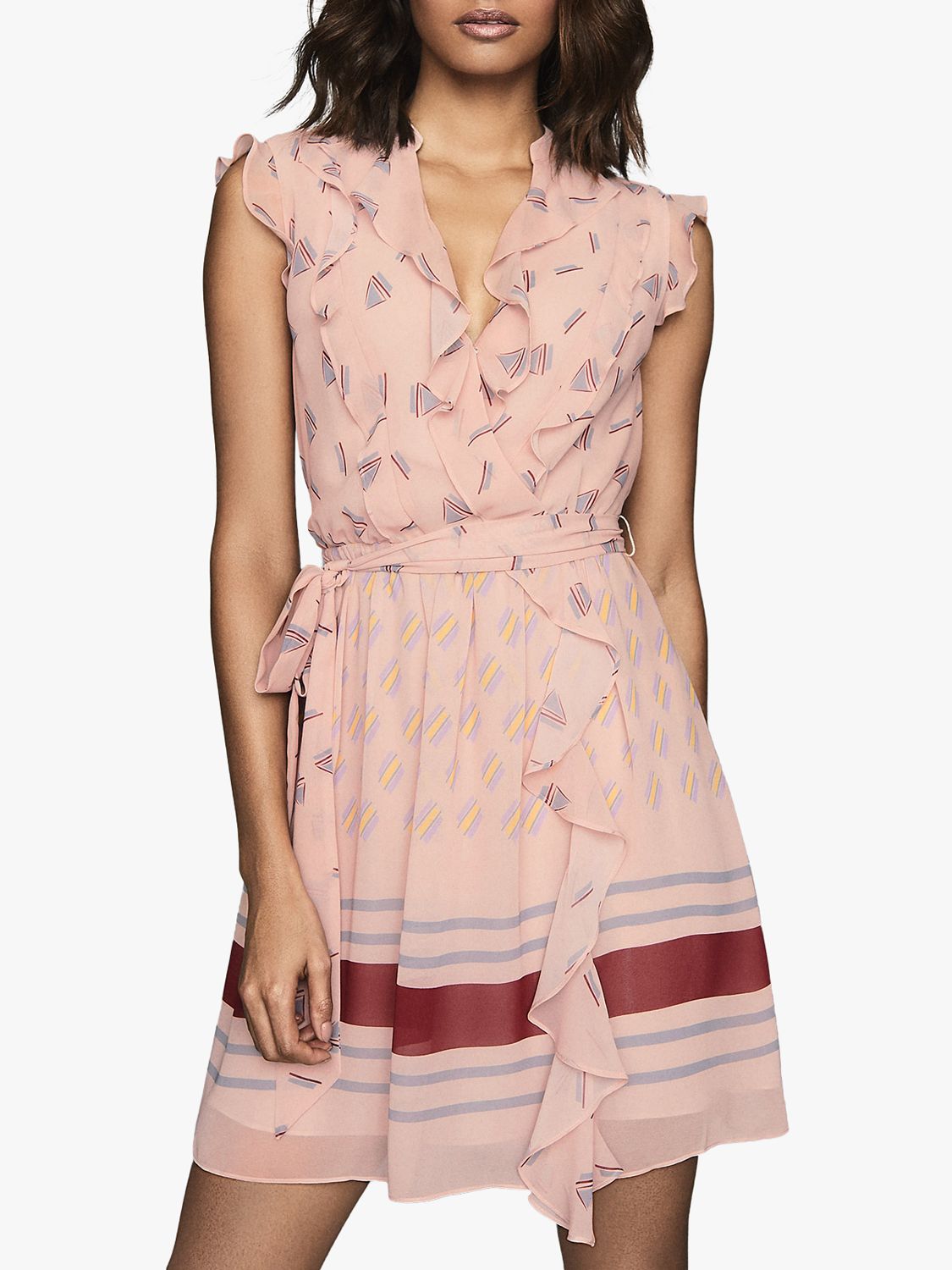 reiss blush dress