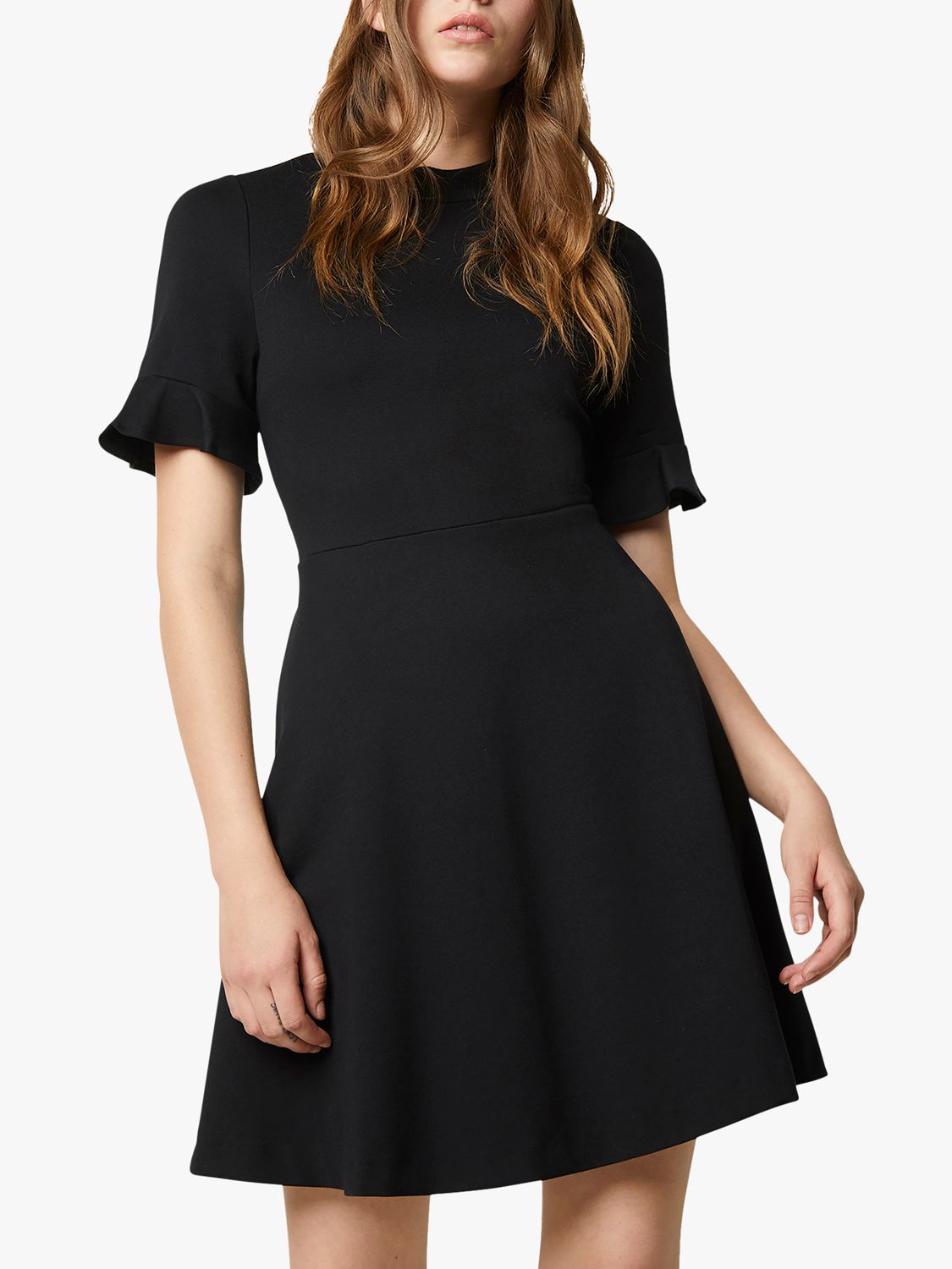 french connection black mini dress