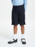 John Lewis Girls' Adjustable Waist Stain Resistant School Culottes