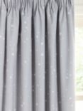 John Lewis Stardust Pencil Pleat Blackout Children's Curtains