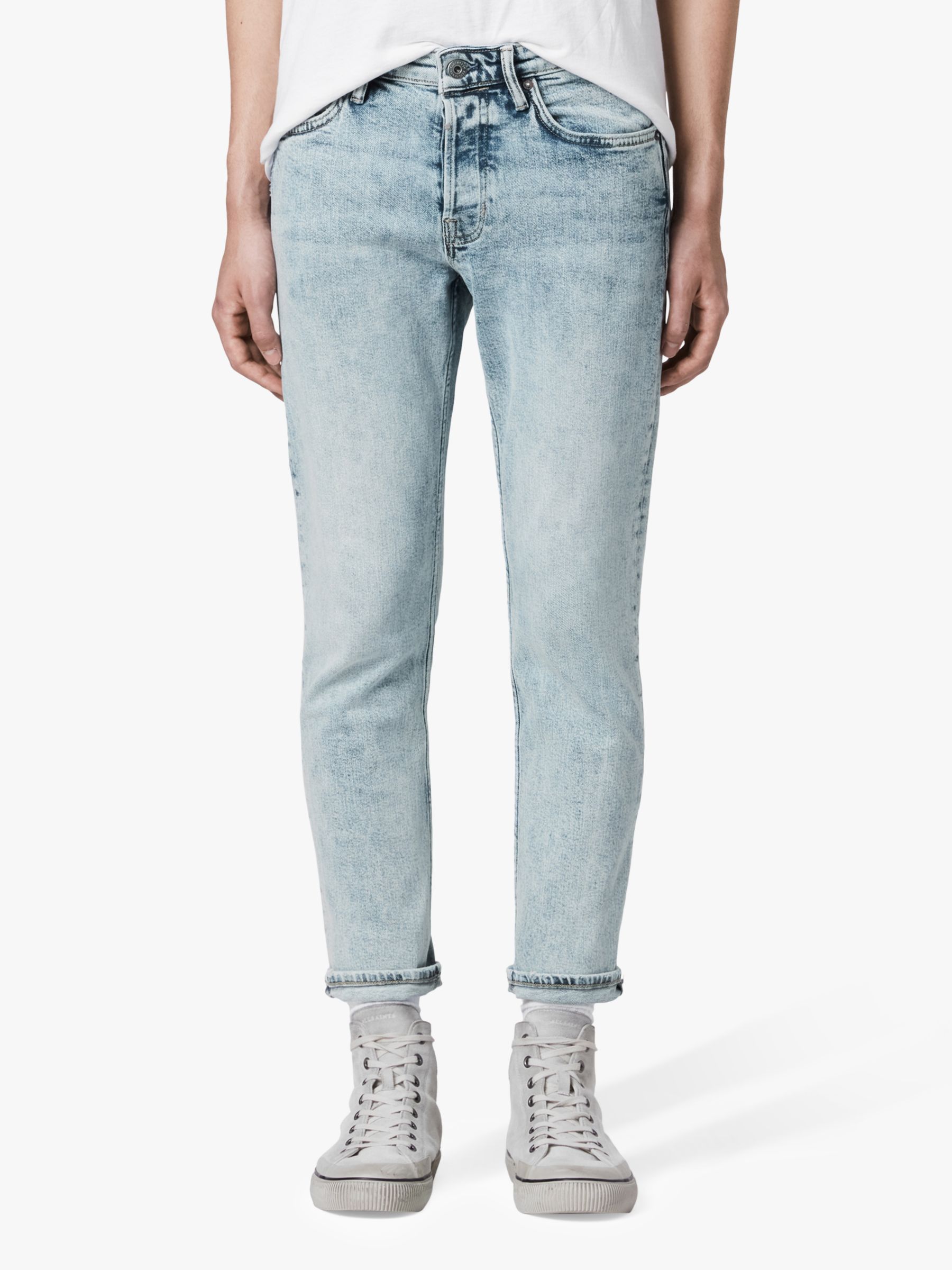 mens cropped slim jeans