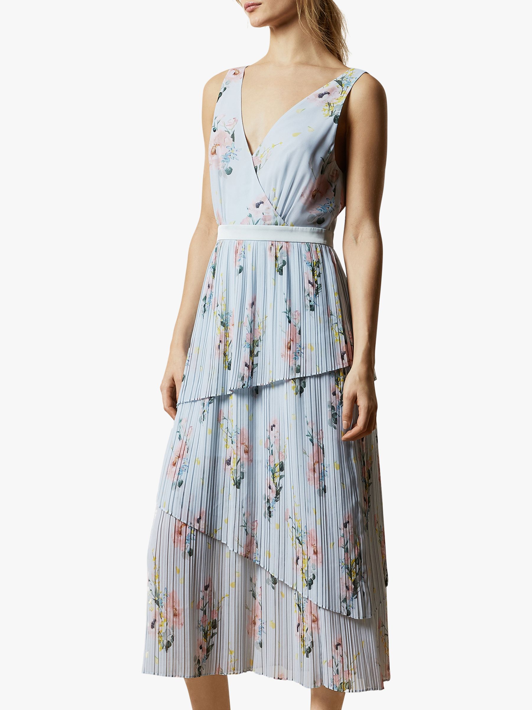 ted baker tiered dress