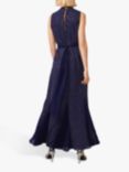 Phase Eight Collection 8 Pippa Spot Print Blouson Maxi Dress, Cobalt