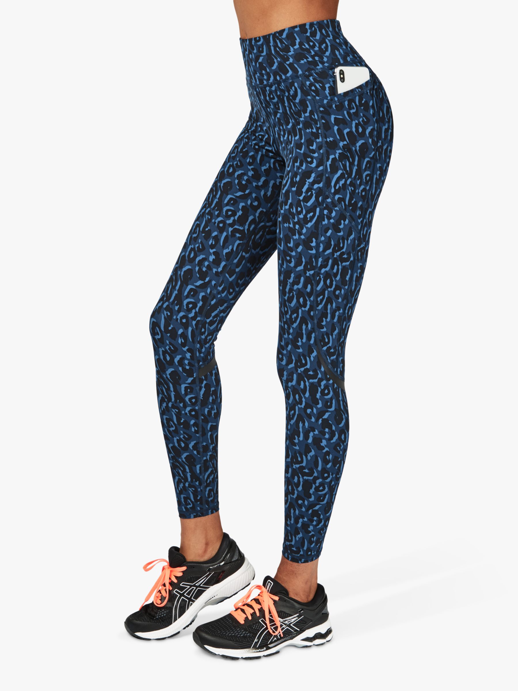 leopard print running leggings