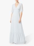 Maids to Measure Mathilda Chiffon Dress, Dove Grey