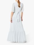 Maids to Measure Mathilda Chiffon Dress, Dove Grey