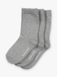 Polarn O. Pyret Children's Socks, Pack of 3, Grey