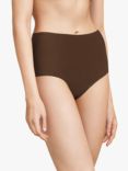 Chantelle Soft Stretch High Waisted Knickers, Walnut