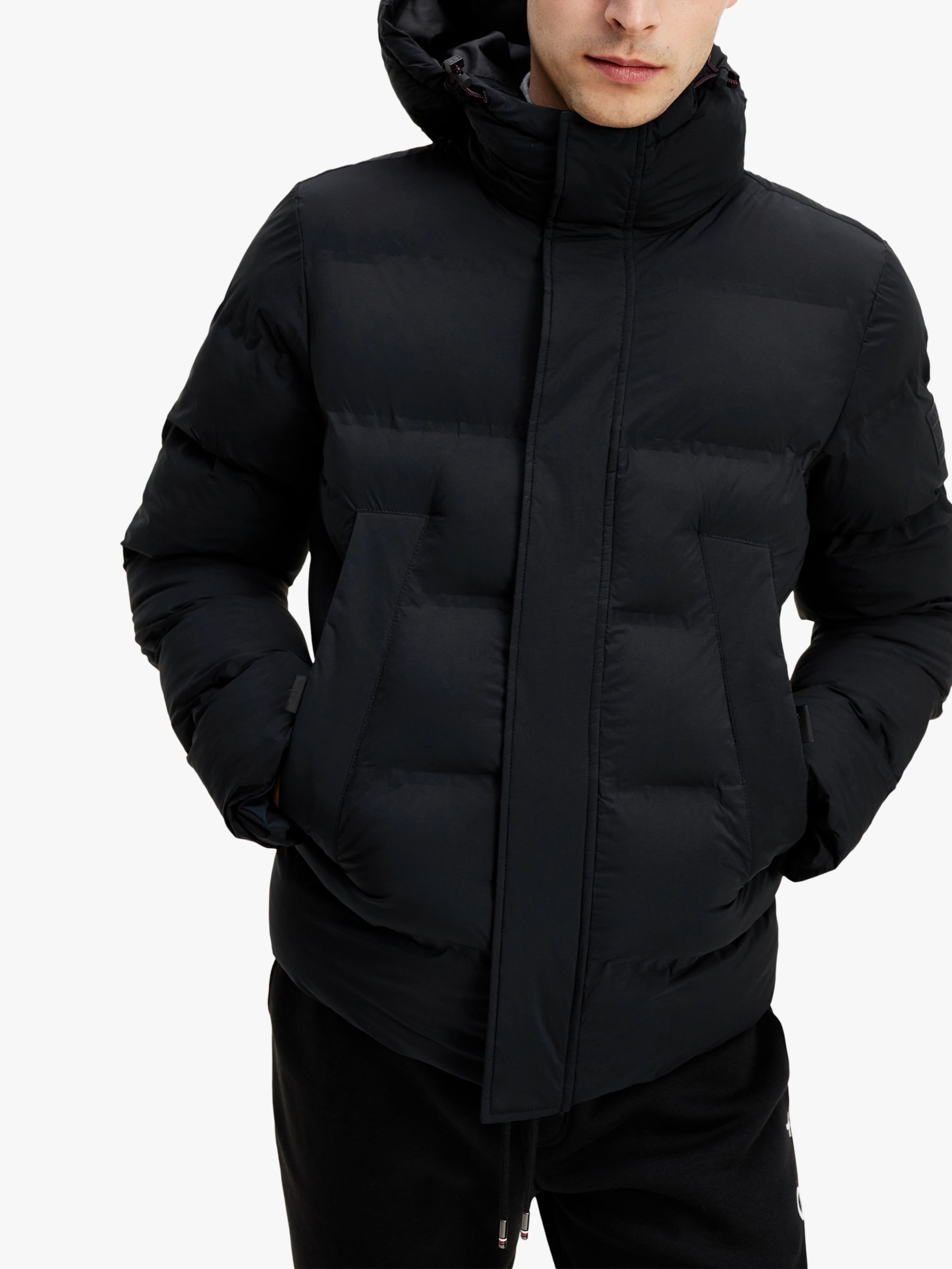 black hilfiger jacket