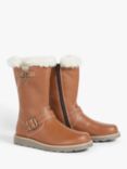 John Lewis Kids' Leia Shearling Lined Boots