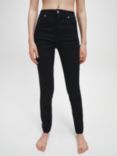 Calvin Klein High Rise Monogram Skinny Jeans