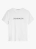 Calvin Klein Kids' Institutional T-Shirt, Bright White