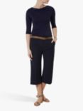 Helen McAlinden Cowel Top, Navy