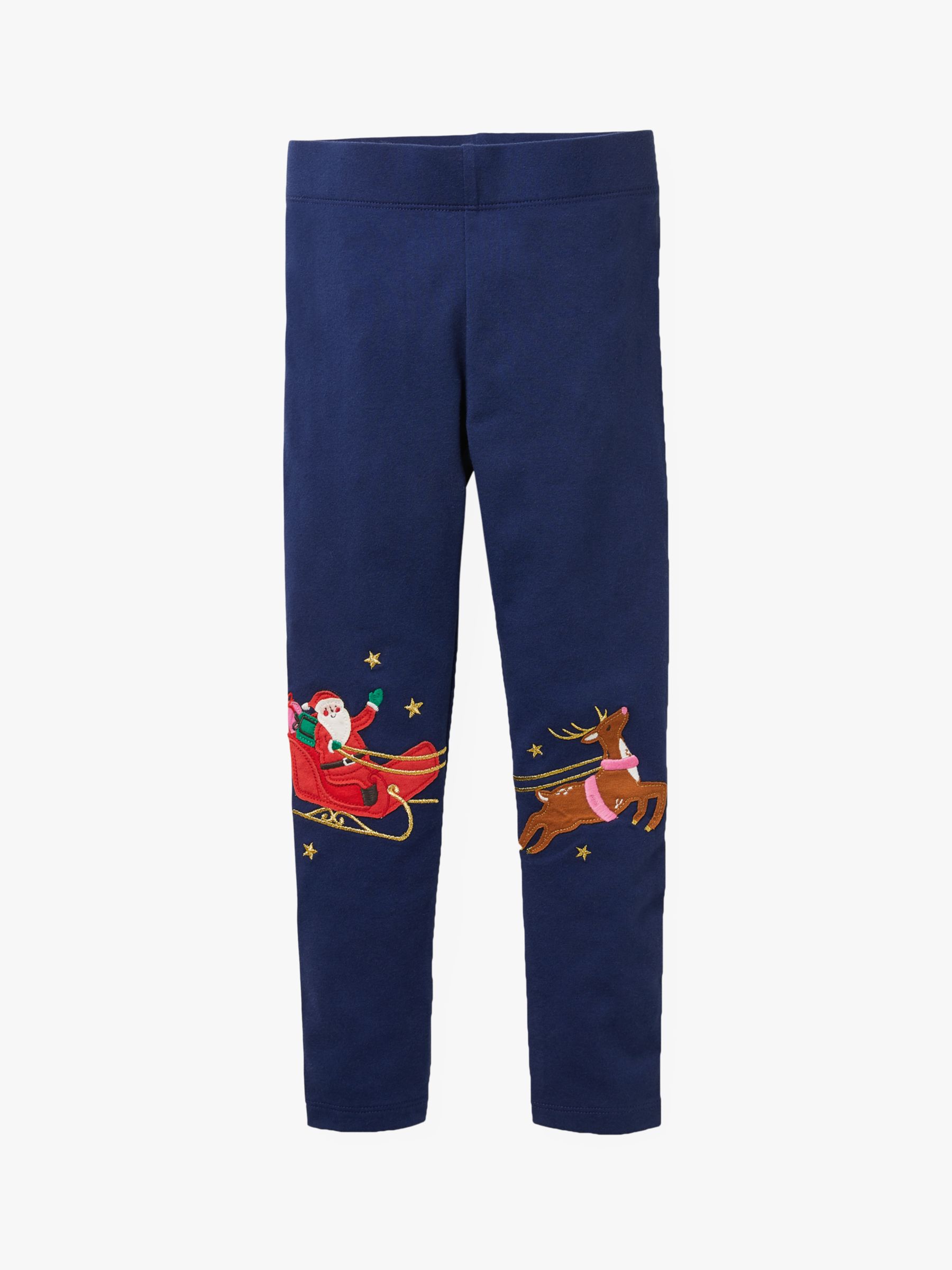 girls reindeer leggings