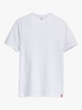 Levi's Cotton Slim Fit Crew Neck T-Shirt, Pack of 2
