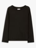 John Lewis Kids' Base Layer Top, Black