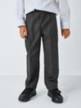 John Lewis Boys' Regular Fit Adjustable Waist School Trousers