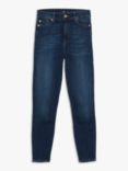 7 For All Mankind Aubrey Slim Illusion Luxe Jeans, Dark Blue