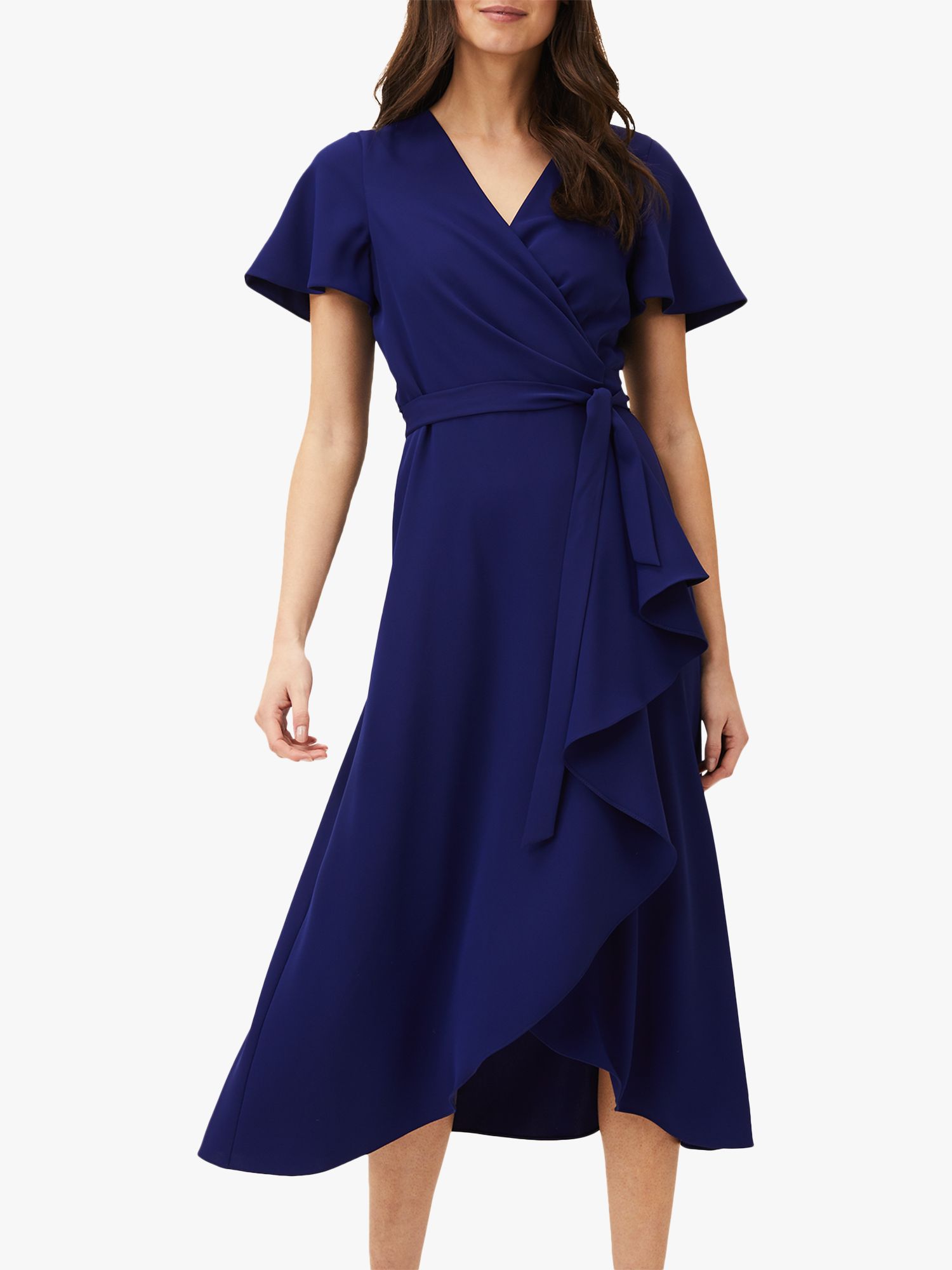 Phase Eight Julissa Wrap Dress, Royal Blue at John Lewis \u0026 Partners