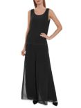 Gina Bacconi Chiffon Hem Cami, Black