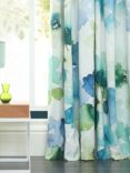 bluebellgray Sanna Bay Pair Blackout/Thermal Lined Pencil Pleat Curtains, Multi