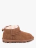 Just Sheepskin Grace Suede Slipper Boots