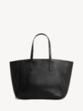 Gerard Darel Simple 2 Leather Shopper Bag, Black/Gold