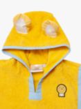 Roarsome Kids' Cub Beach Towelling Poncho, Yellow