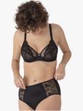 Maison Lejaby Flora Full Cup Underwired Bra, Noir