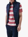 Crew Clothing Lightweight Lowther Gilet, Navy Blue