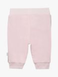 HUGO BOSS Baby Tape Logo Brushed Fleece Joggers, Pale Pink