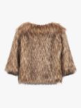 The Little Tailor Kids' Faux Fur Jacket, Brown