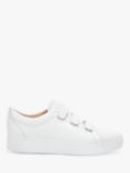 FitFlop Rally Strap Leather Trainers, Urban White