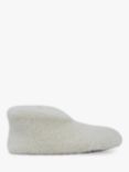 Celtic & Co.Teddy Sheepskin Soft Sole Bootee Slippers, Ecru