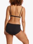 Love Luna Lady Leaks Midi Knickers, Black