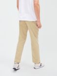 John Lewis Relaxed Fit Cotton Chinos, Sand