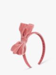 Trotters Kids' Velvet Bow Alice Band