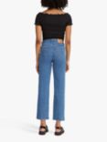 Levi's Ribcage Straight Cut Cropped Jeans