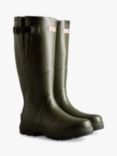 Hunter Unisex Balmoral Adjustable Wellington Boots, Dark Olive