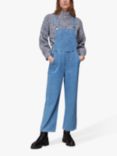 Whistles Molly Denim Dungarees, Blue