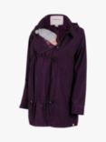 Wombat & Co Numbat Go Baby Wearing Packable Maternity Coat, Purple