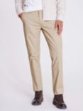 Moss Tailored Stretch Chinos, Stone