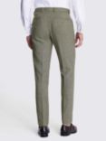 Moss London Slim Fit Herringbone Wool Blend Tweed Suit Trousers