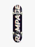 Rampage Glitch Logo 8" Complete Skateboard