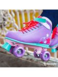 LMNADE Vibe Quad Roller Skates, Purple Stars